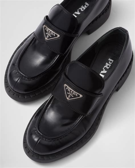 pointed toe prada loafers|ladies Prada shoes.